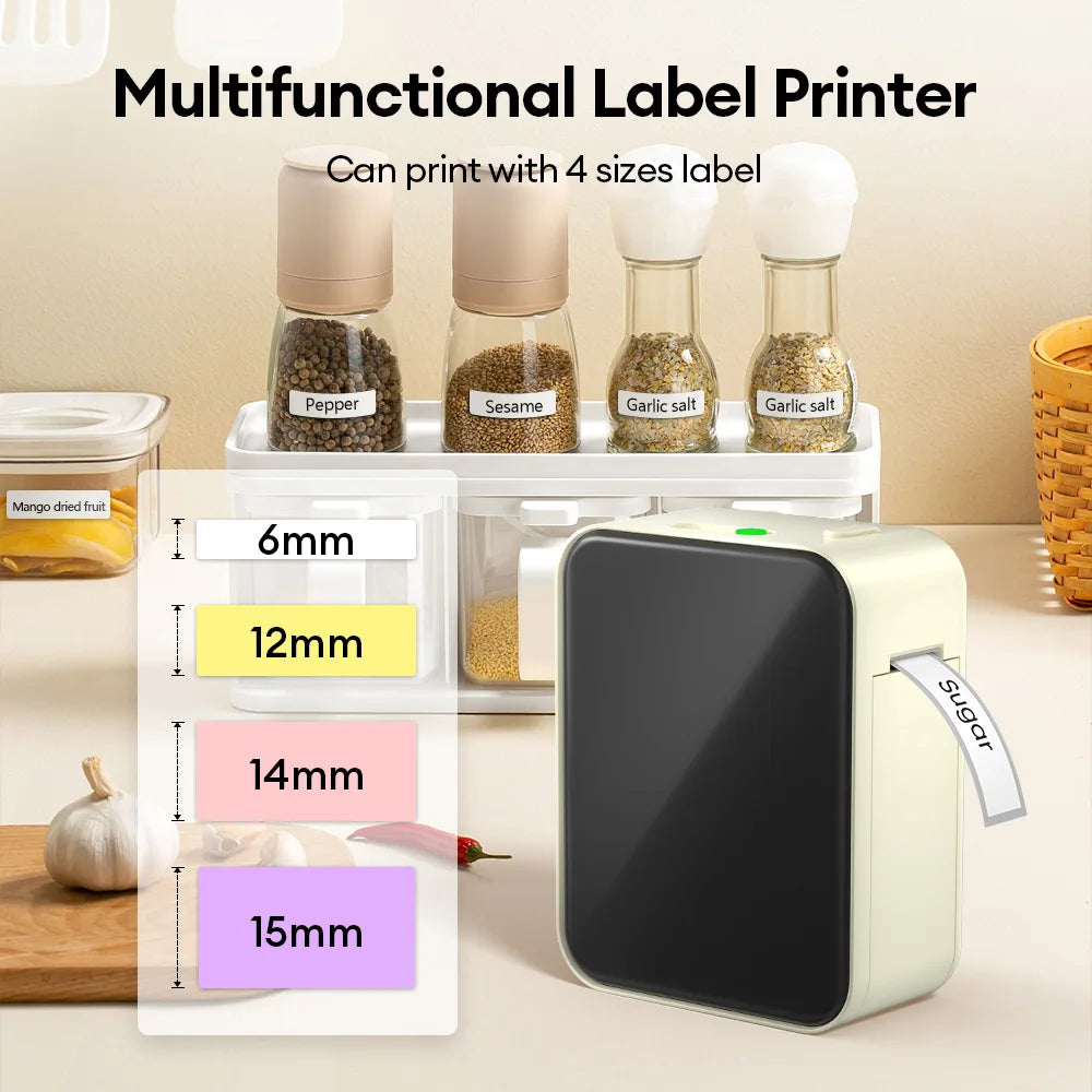 Marklife P15 Thermal Label Printer Mini Handheld Bluetooth Wireless Labeling Machine