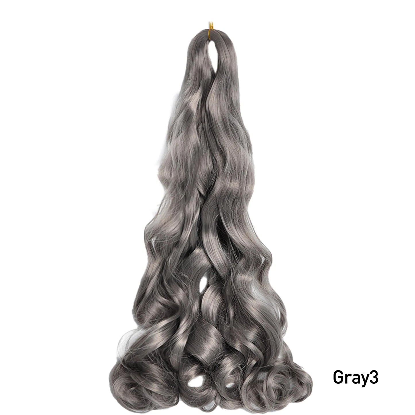 French Curls Braiding Hair 24Inch Hair Extensions