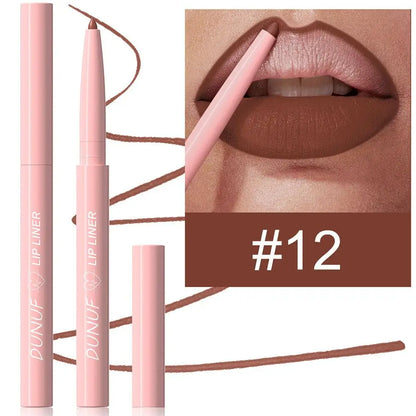 6Pcs Velvet Matte Lip Liner Pencil Lip Contours Makeup Set