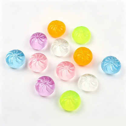 5Pcs Mini Dumplings with Steamer Bun Squeezable Toys Set