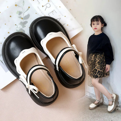 Little Leather Autumn Style Sneakers