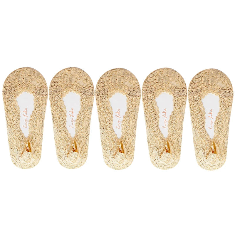 5 Pairs/Lot Ankle Short Thin Cotton Socks Set