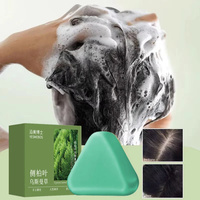 Natural Herbal Shampoo Soap Usman Grass Handmade Soap