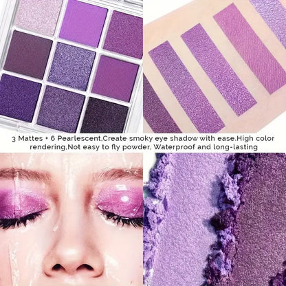Blossom Purple & Pink Shimmer Eyeshadow Palette