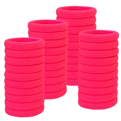 50PCS/Set Cotton Elastic Hair Ties