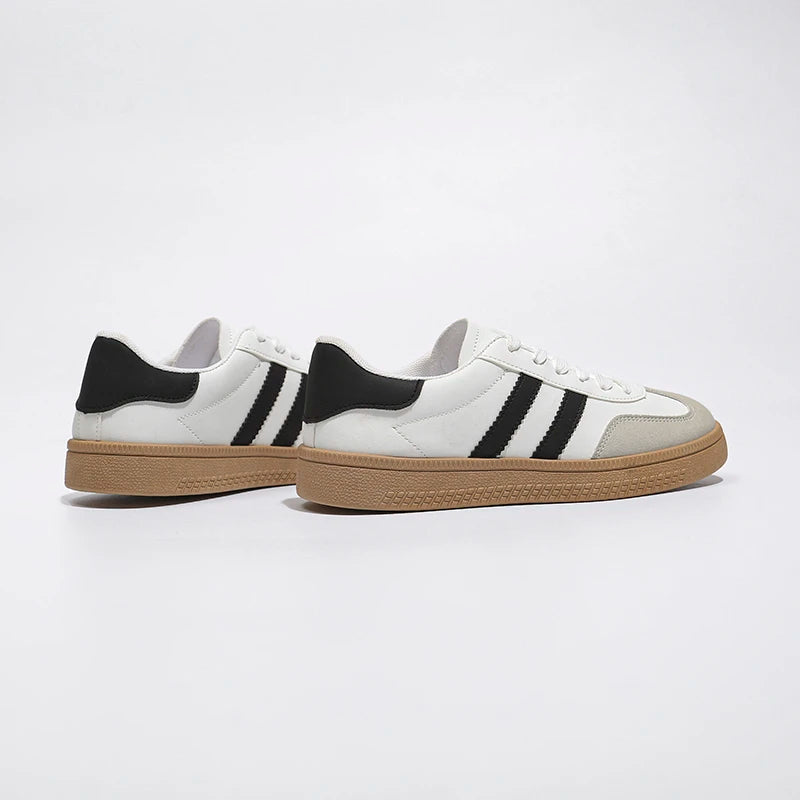 Casual Lace Up Flats Tennis  Walking Sneakers