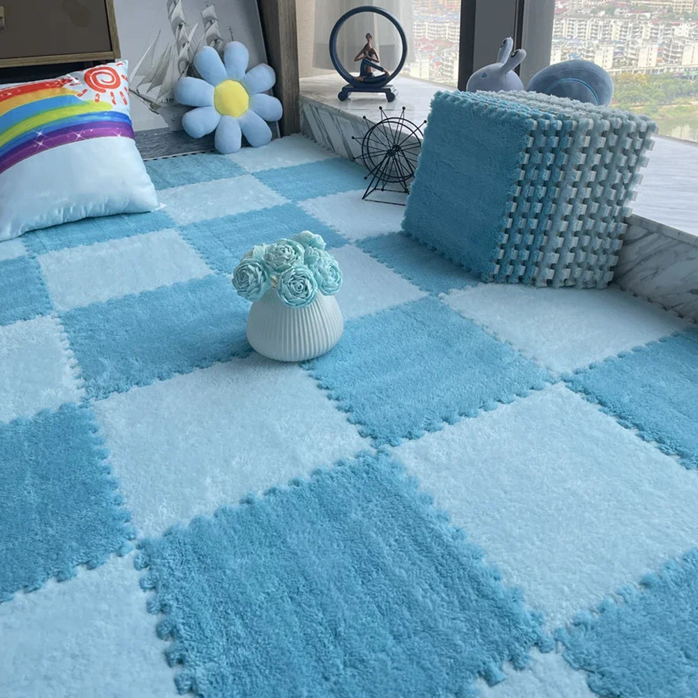 Soft Plush Children's Mat Babe Toys Eva Foam Puzzle Carpet