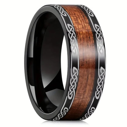 Black Stainless Steel Guitar String Rings