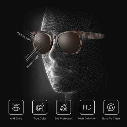 Cat eye Polarized Oversized UV400 Protection Retro Sunglasses