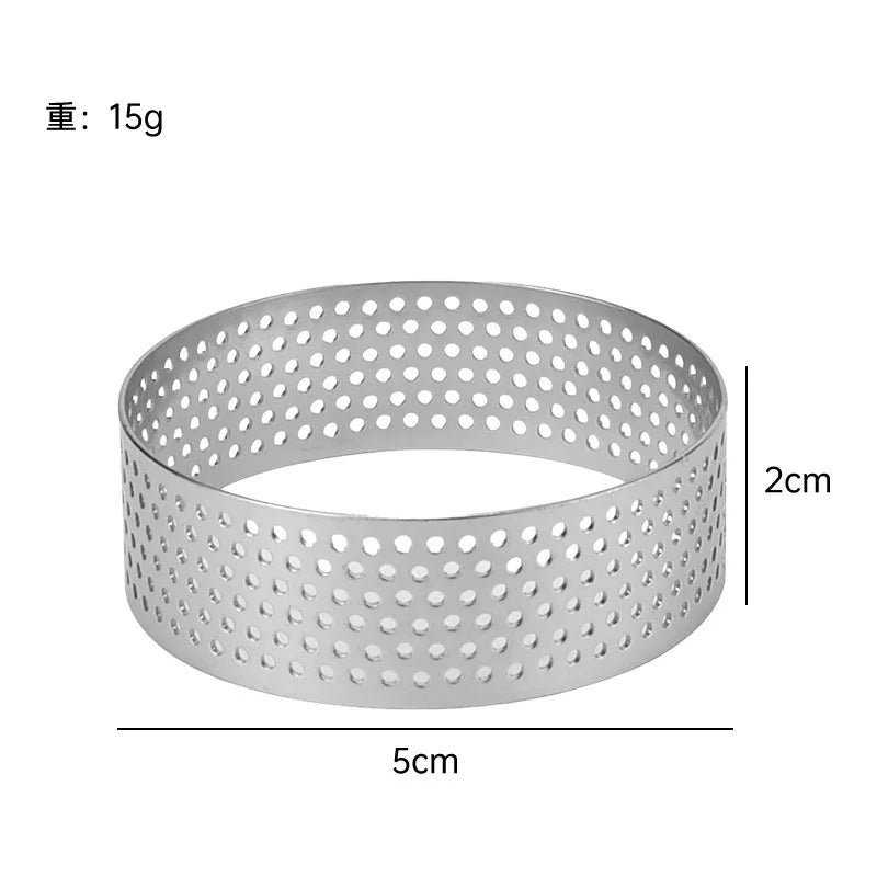 Stainless steel kitchen cake molds heat resistant