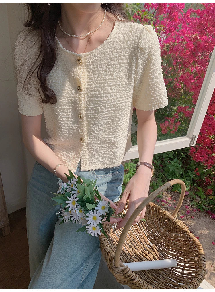 Short Sleeve O-Neck Shirt