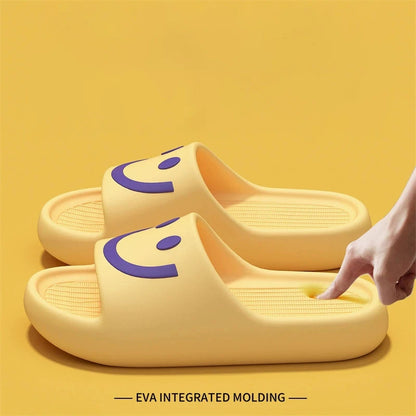 Summer Thick Sole EVA Candy Color Slippers