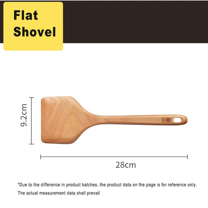 COOKER Thickened Beech Wood Spatula Wooden