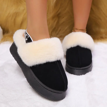 Snow Boots Casual Fur Warm Slippers