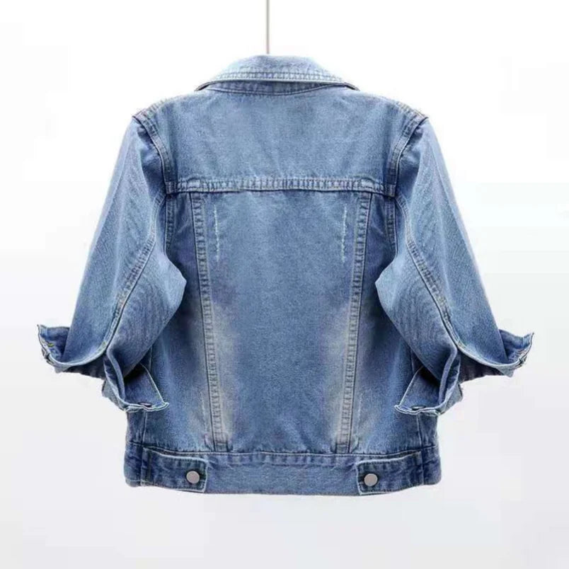 Denim Short Casual Loose Jean Jackets