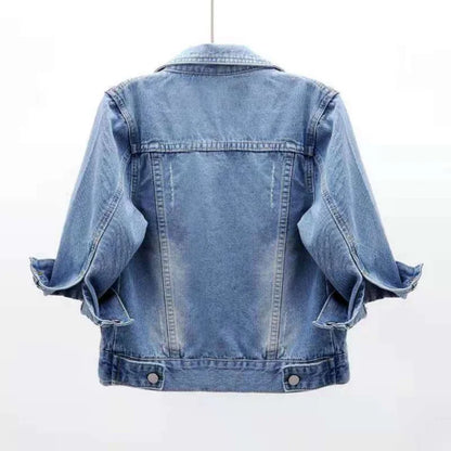 Denim Short Casual Loose Jean Jackets