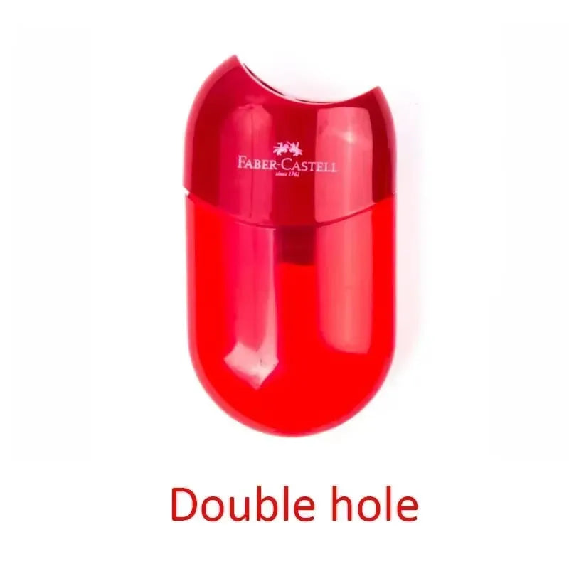 Double Hole and One Hole Pencil Sharpener Transparent