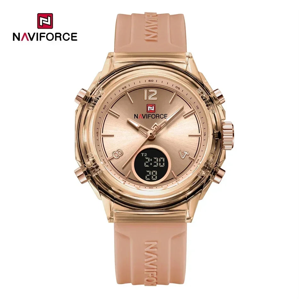 Casual Sports Quartz LCD Digital Display 50M Waterproof Wristwatch