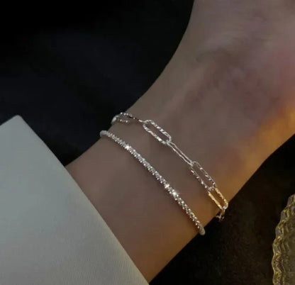 DANA Hip Hop Style Stainless Steel Round Bracelet