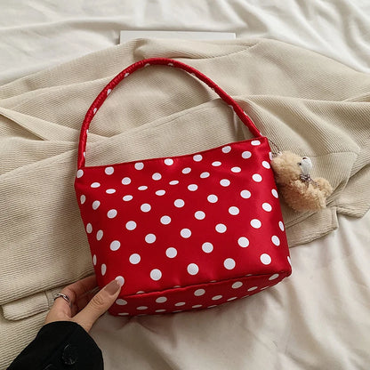 DANA polka dot shoulder bag