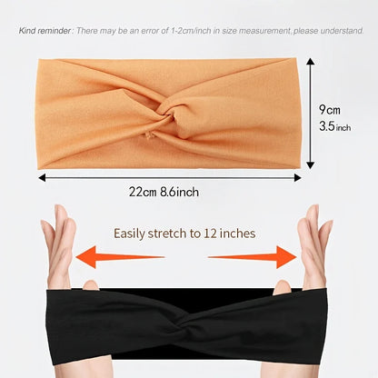 Solid Color Knotted Hairband