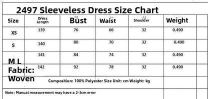 Elegant Sleeveless round Neck Midi Dress