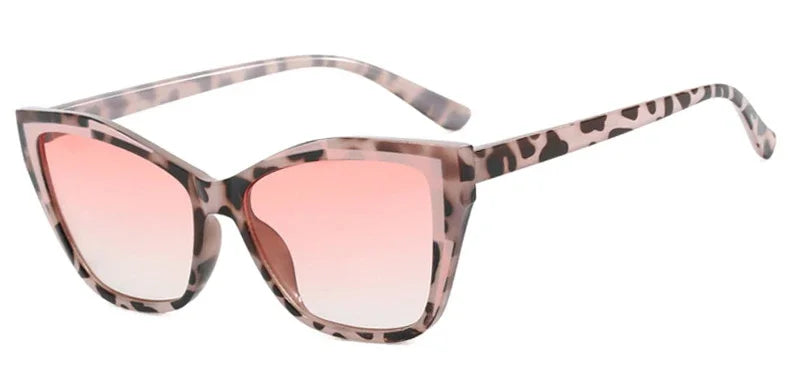Vintage Square Cat Eye Rectangle Sunglasses