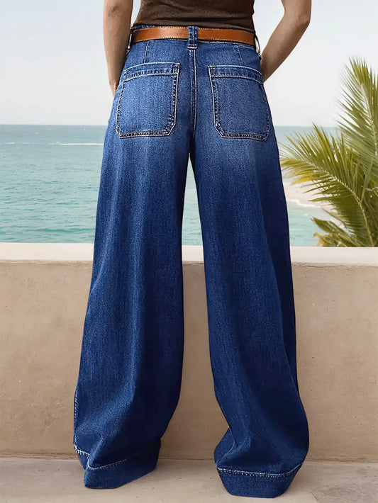 Loose-fitting Wide Leg Jeans
