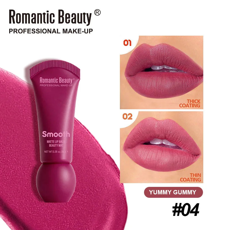 Matte Soft Mist Long-Lasting Lipstick Colorful Whitening Lip Glaze Lip Makeup