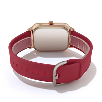 DANA Casual Literal Silicone Quartz Watch