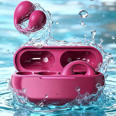 Wireless Bluetooth Earclip Earphone Painless Headset