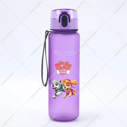 650ML PAW Patrols Boys Water Bottle Cartoon Anime Leak Proof Sports Bottles