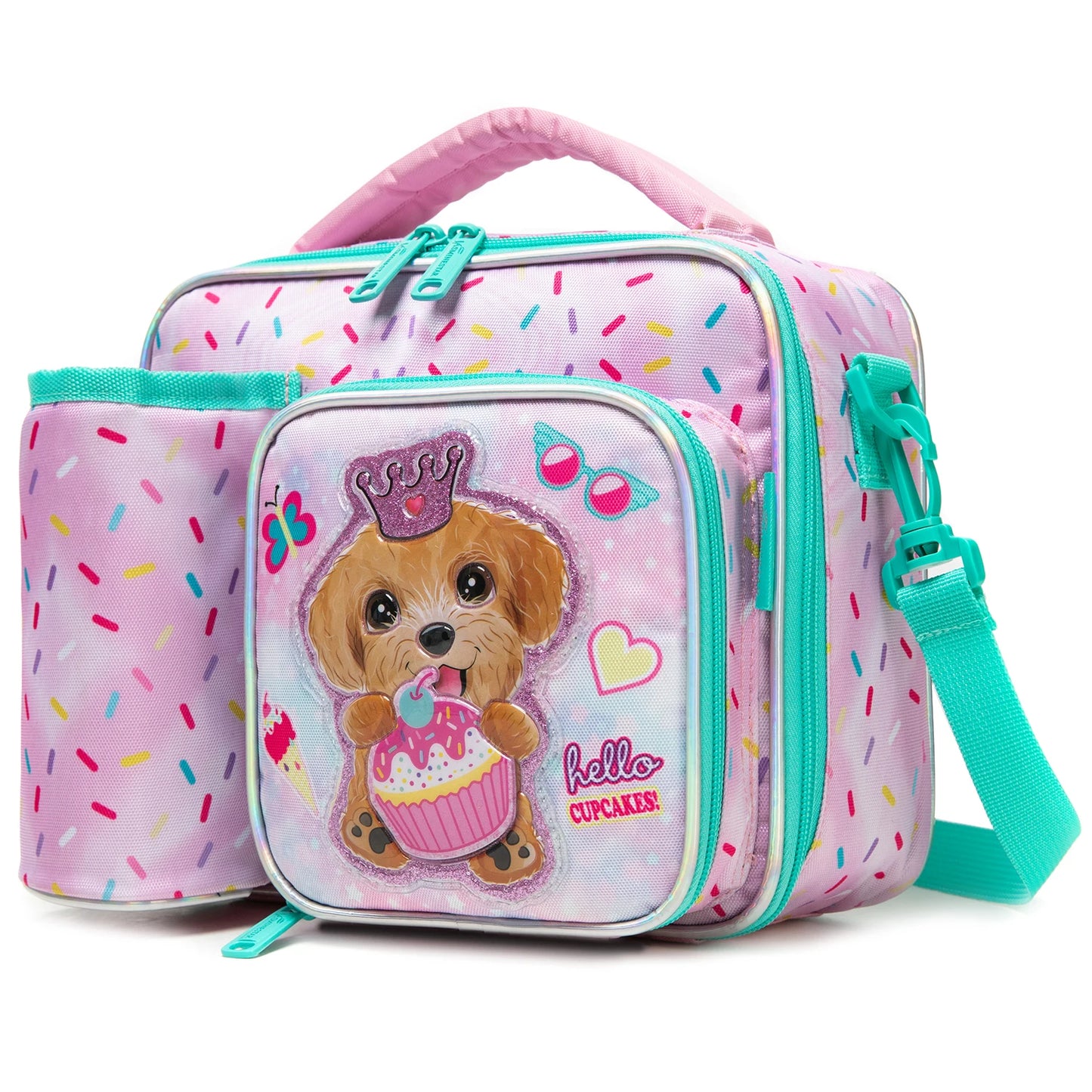 Cute Animal Kids Lunch Box Meal Bag Set