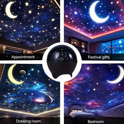 Colorful Starry Sky Series 17 Colors Star Moon