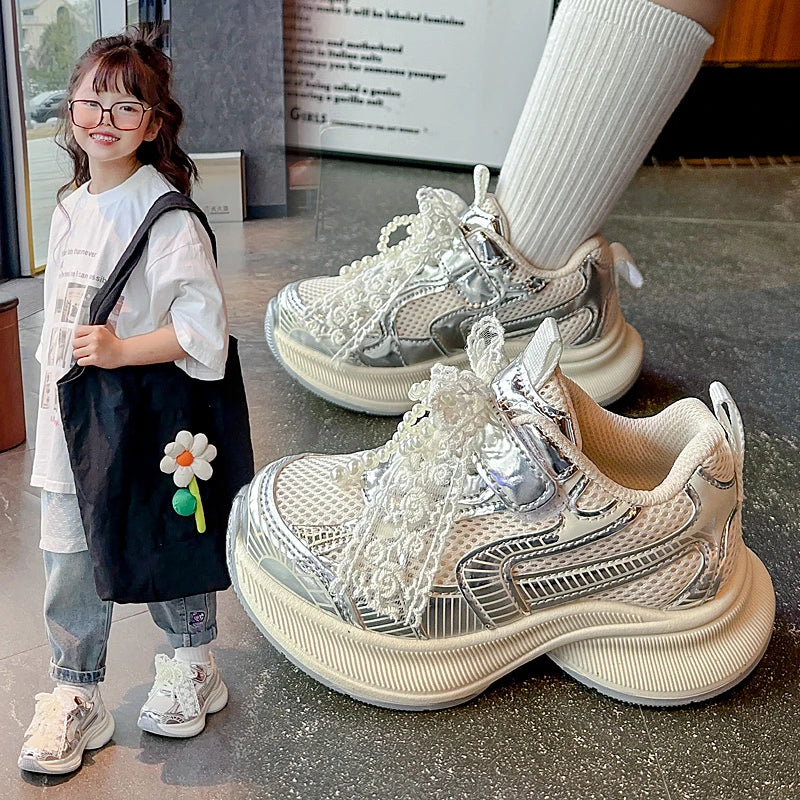 Girls Sports Soft Non-slip Shoes