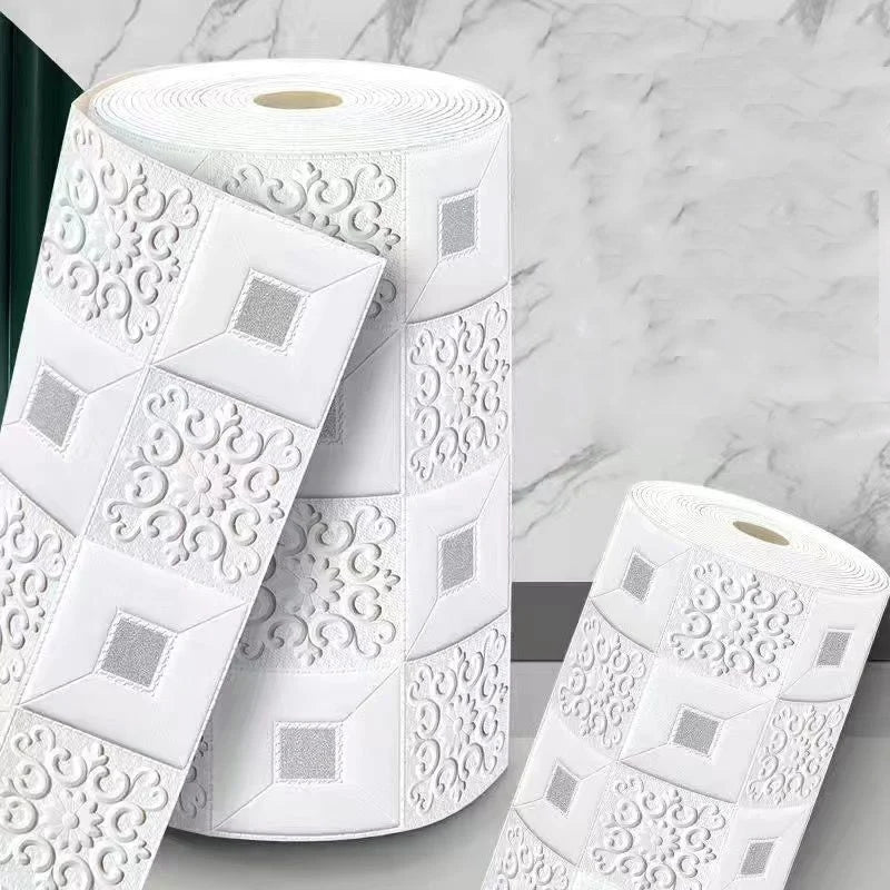 70cm*1m  3D Brick Pattern Wallpaper DIY Waterproof