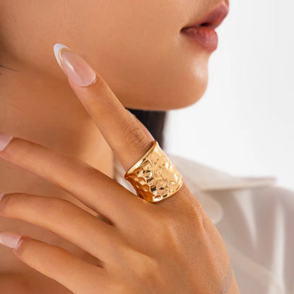 DANA Metal Butterfly Flowers Ring