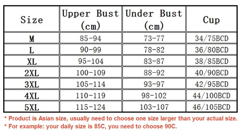 Fall Sweet 3PCS/set Wire-Free Front Closure Plus Size Bra