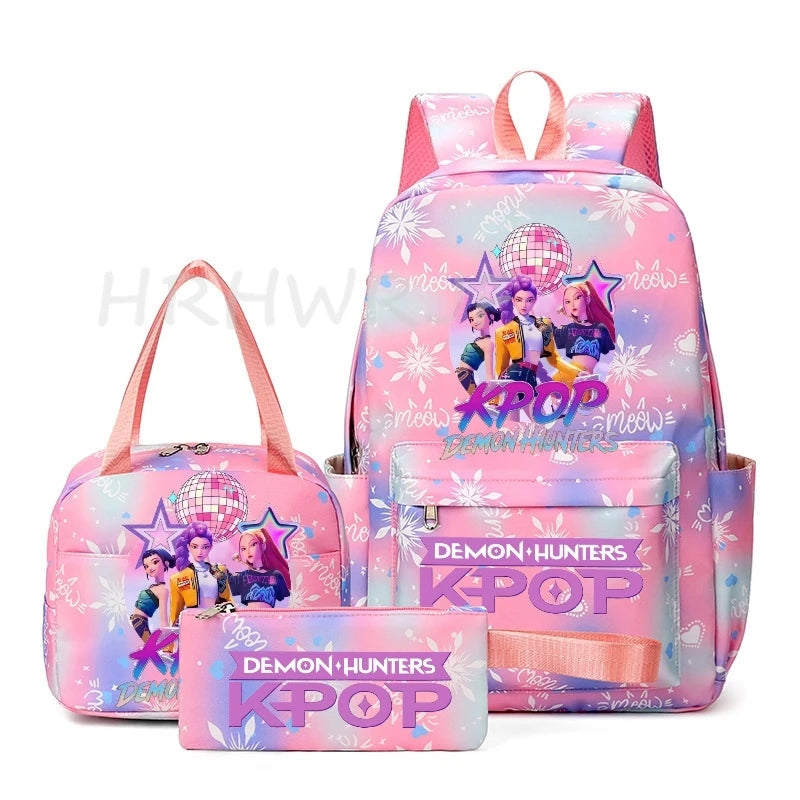 KPop Demon Hunters Backpack Simple Large Capacity