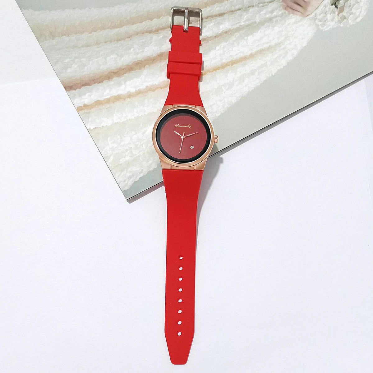 DANA Quartz Sports Silicone Strap watches