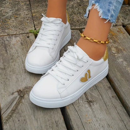 Sports Canvas Breathable Low Cut  Ethnic Style Sneakers