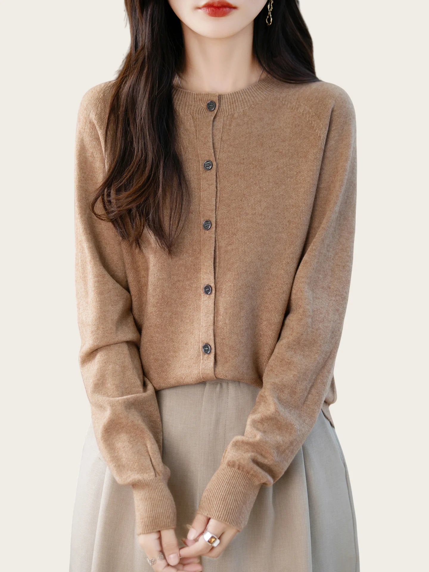 Wool Long Sleeve Sweater