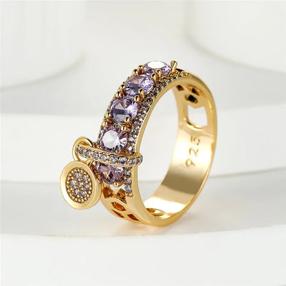 Vintage Royal Blue Stone Ring