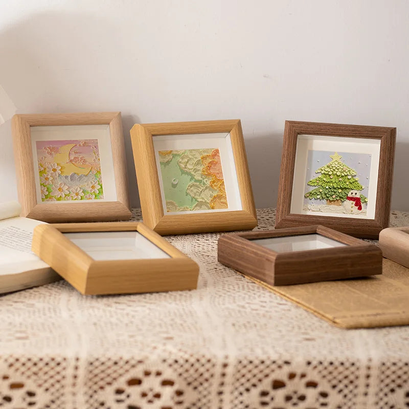 Oil painting stick picture frame pendulum table