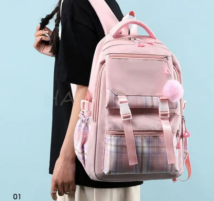 Backpack Lovely Capybara Print Large Capacity School Backpacks