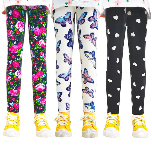 Summer Skinny Slim Elasticity Leggings Pencil Pants 2-13 YEAR
