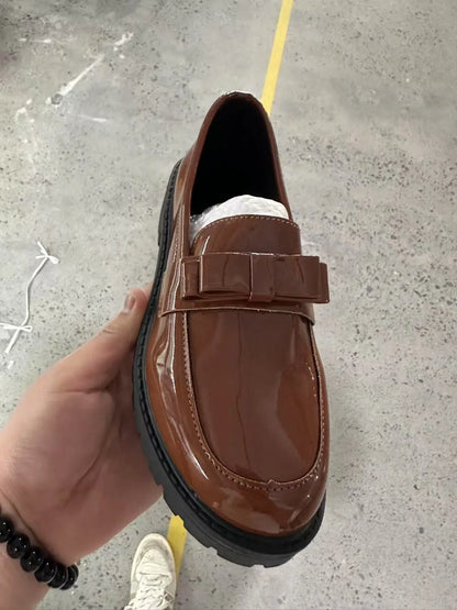 Round Toe Solid Lolita Shoes