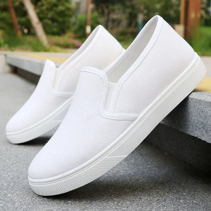 Breathable Non Slip White Sneakers