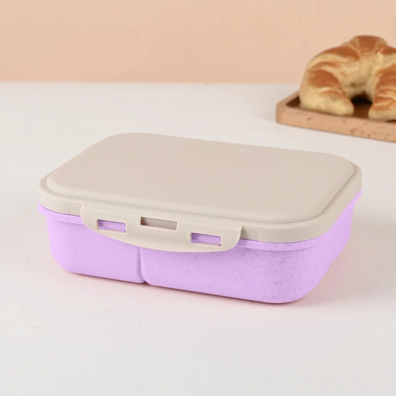 KPOP Demon Hunters Lunch Box Cute Mira Zoey Jinu Portable Plastic Bento Box