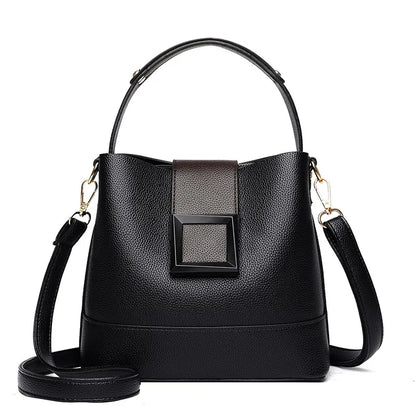 Leather Bucket Shoulder Strap Shoulder Crossbody Bags